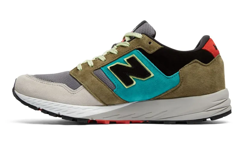 New Balance 575 Grey Green Black Grey/Green-Black (MTL575ST)
