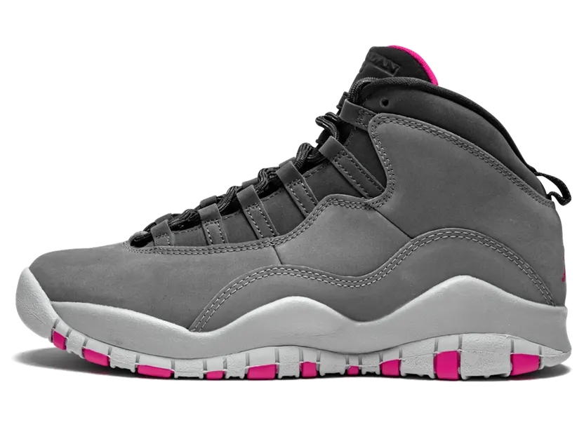 Air Jordan 10 Retro GS Smoke Grey (487211-006)