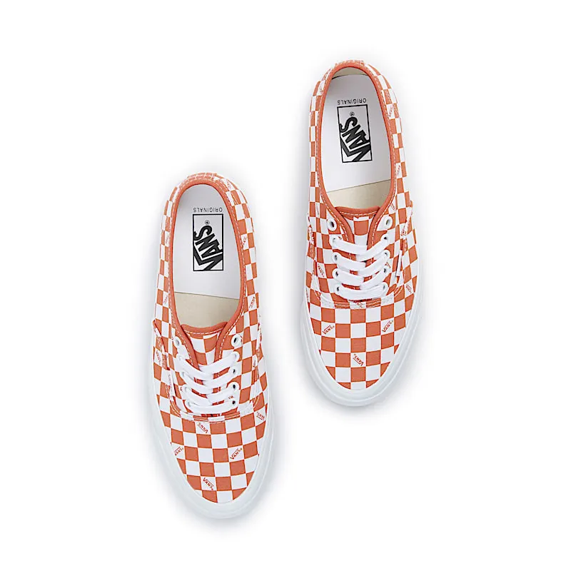 Vans Vault OG Authentic LX “CHECKERBOARD MECCA ORANGE” (VN0A5FBD0HL)