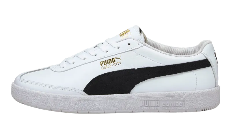 Puma Oslo-City “White Black” (374976-02)