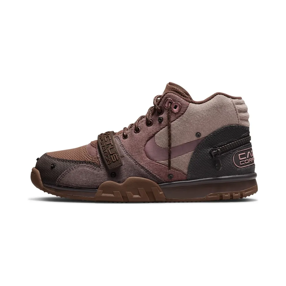 Nike Air Trainer 1 x Travis Scott Mid Cactus Jack Brown (DR7515-200)