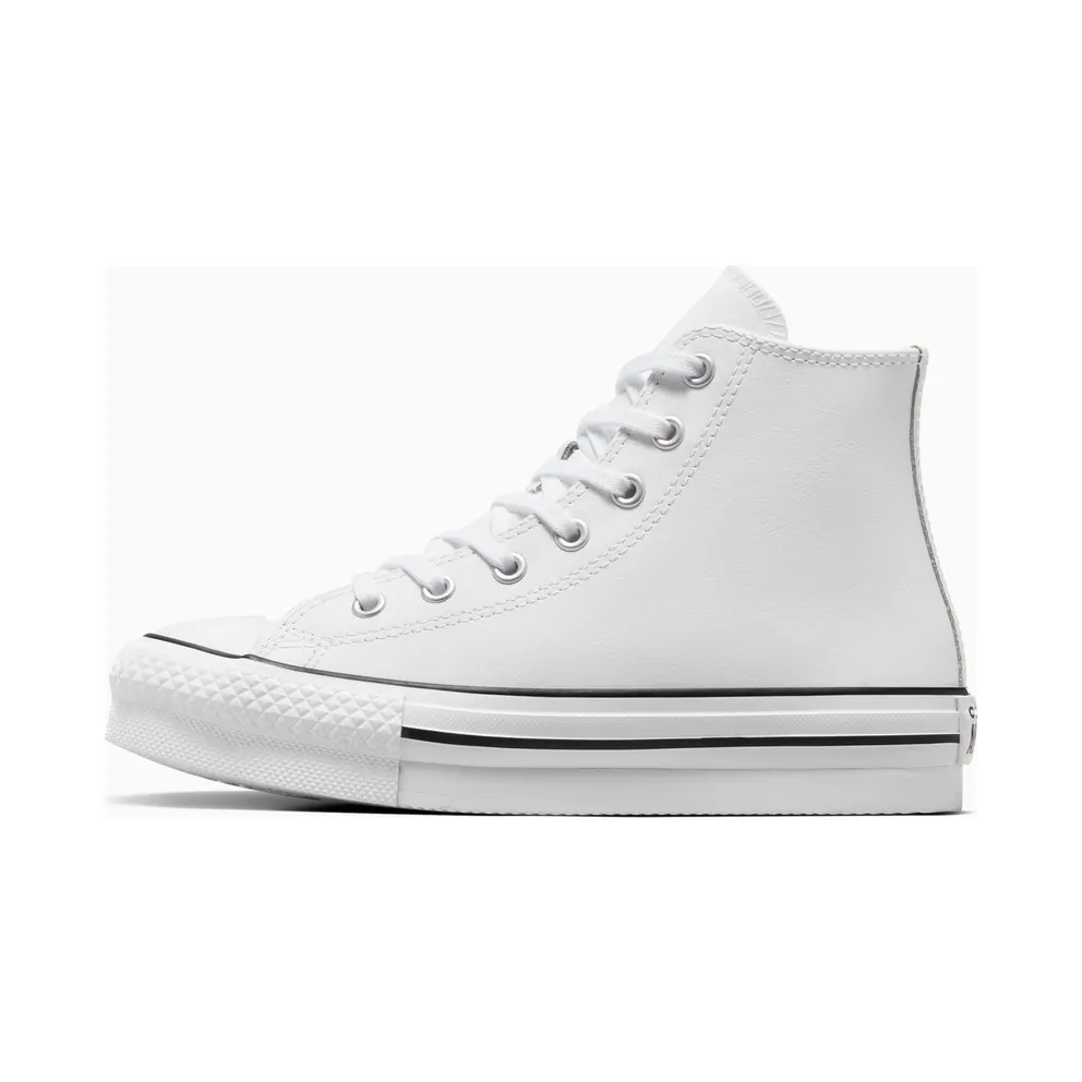 Converse Chuck Taylor All Star Lift Platform Leather White/natural Ivory/Black