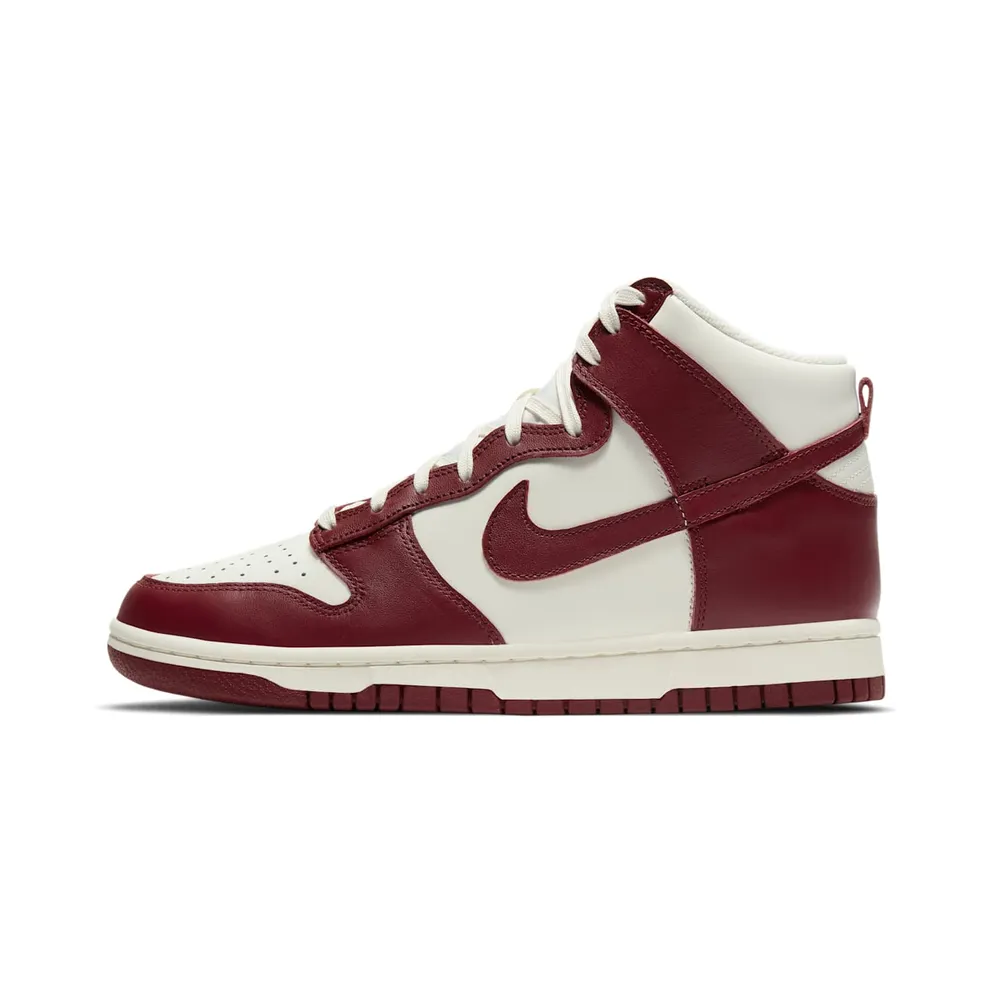 Nike Dunk High Sail Team Red (W)