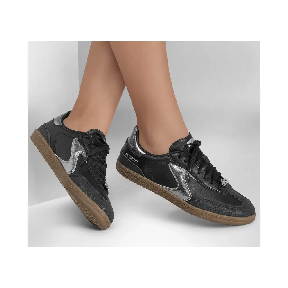 Skechers Hotshot – Cool Glow Sneaker Black/Silver