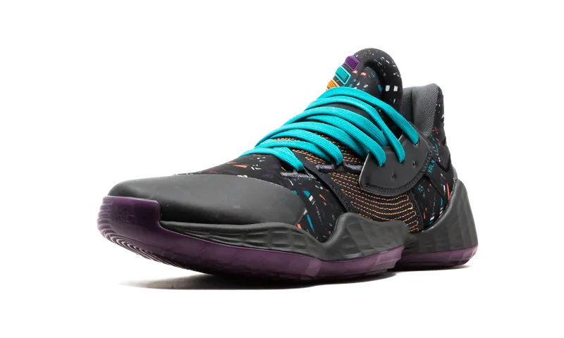 Adidas Harden Vol. 4 Core Black / Amber Tint / Grey Six (EF9924)