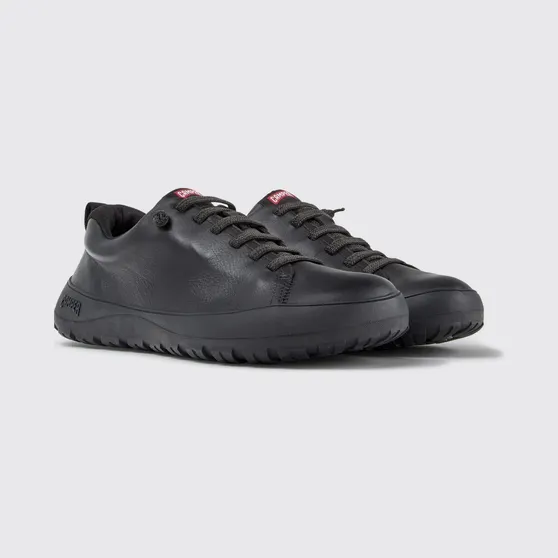 Camper Peu Serra Leather and Gore-Tex Slip-On Sneakers with Vibram Sole Black (K101133-001PEUSERRA0)