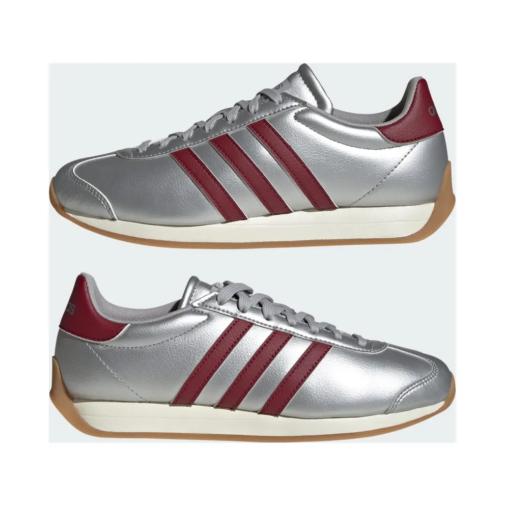 Adidas RUNVISTA HALO-Shoes Silver Metallic / Shadow Red / Off White (HQ2330)