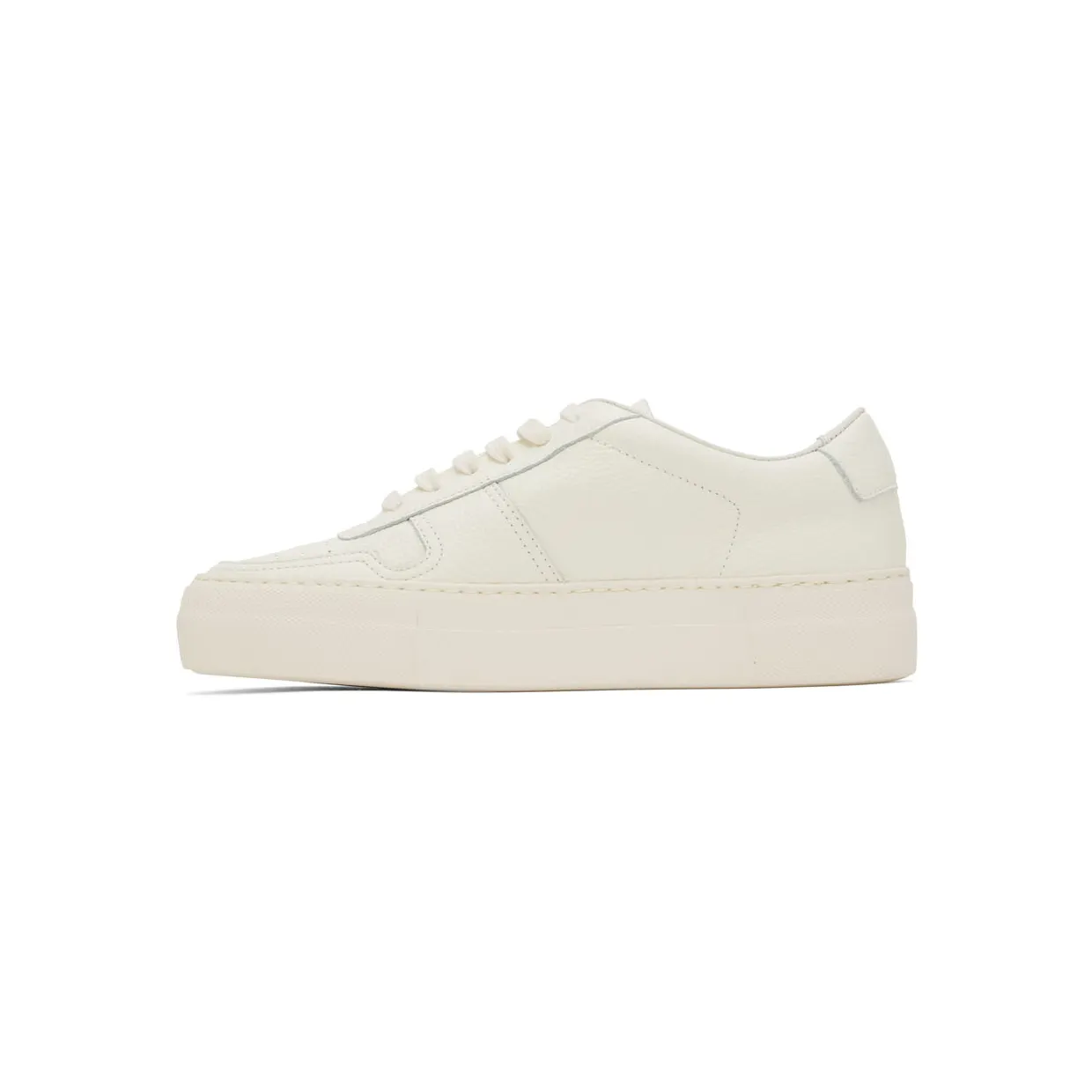 Common Projects White Summer Edition BBall Low Sneakers (6083) (3)