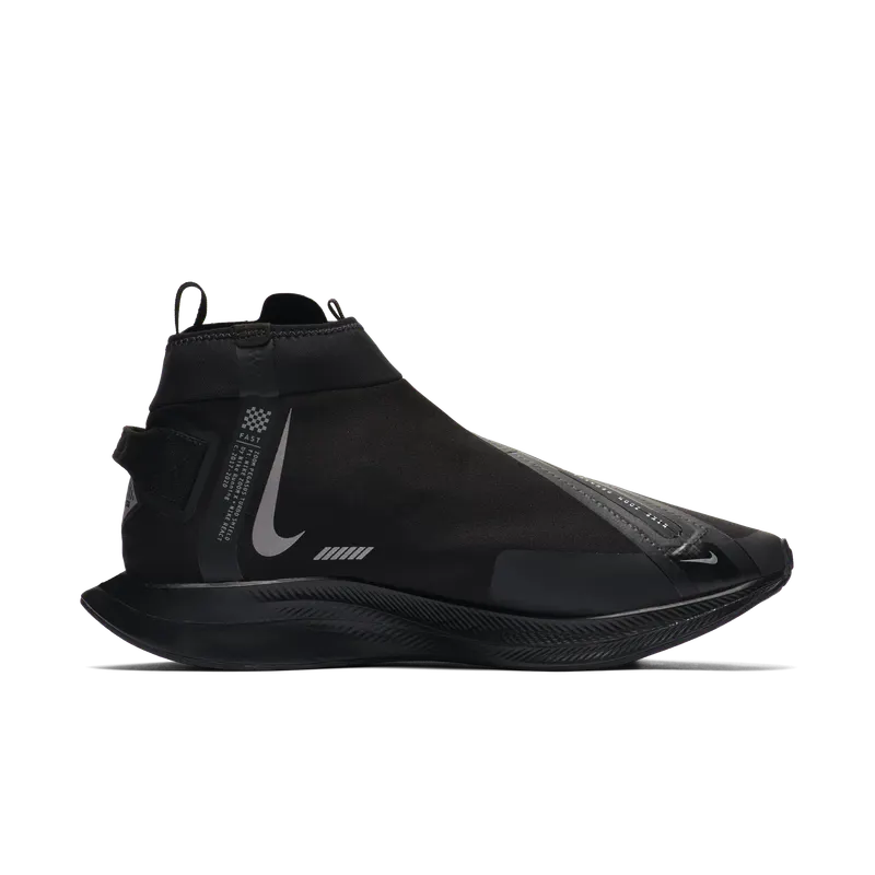 Nike Zoom Pegasus Turbo Shield Black/Black Black/Black-Metallic Silver (BQ1896-001)