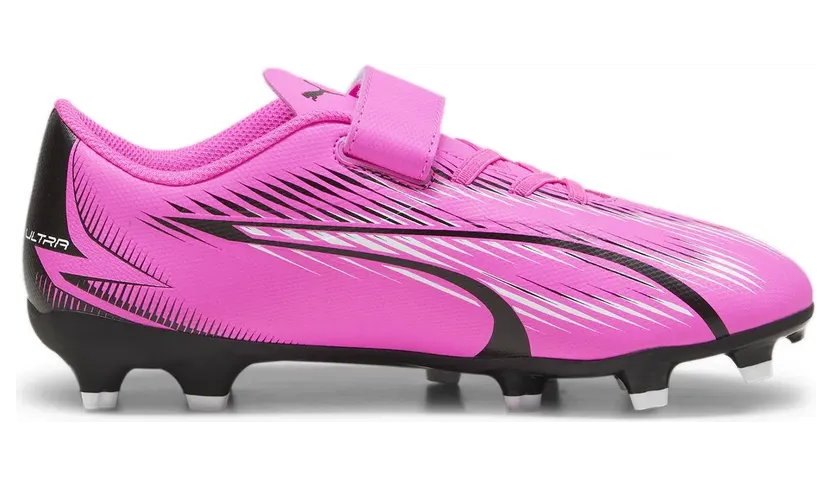 Puma ULTRA PLAY FG/AG V Jr für Kinder, pink, Größe 28 EU / 10 Kids UK (107776)