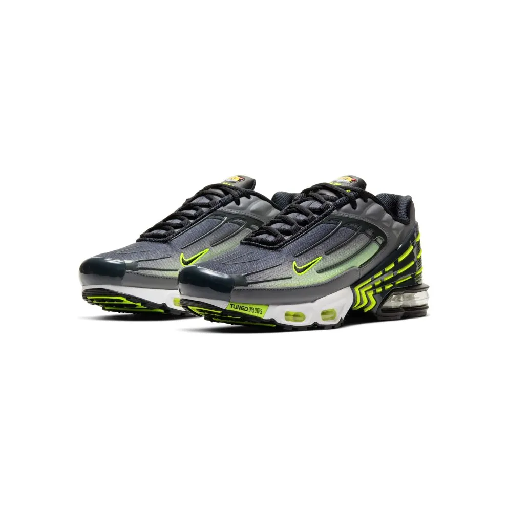 Nike Air Max Plus 3 Smoke Grey Lemon Venom Smoke Grey/Dark Smoke Grey-Lemon Venom-Black (CD7005-002)