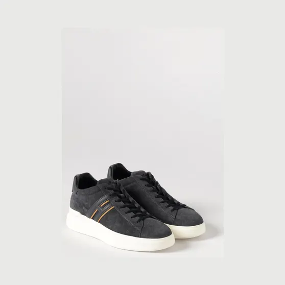 Hogan H580 Suede Sneakers Black (HXM5800DV42UHO828J)