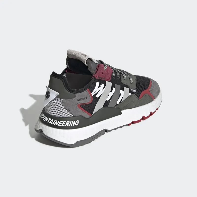 adidas Nite Jogger White Mountaineering Black Core Black/Grey Four/Legend Earth (EG1686)