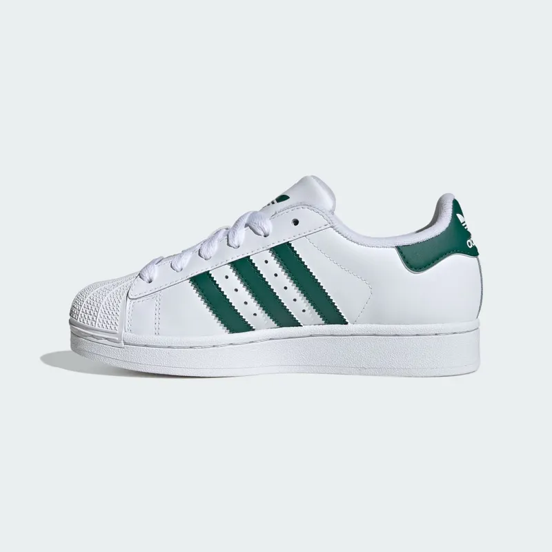 adidas Superstar II White Collegiate Green (JR9865)
