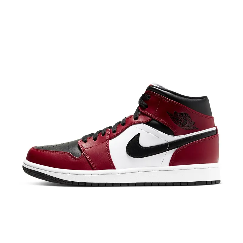 Air Jordan 1 Mid ‘Chicago Black Toe’ (2020) (554724-069)