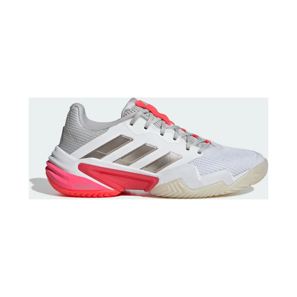 Adidas Barricade 13 Tennis Cloud White / Champagne Met. / Lucid Red (IH2967)