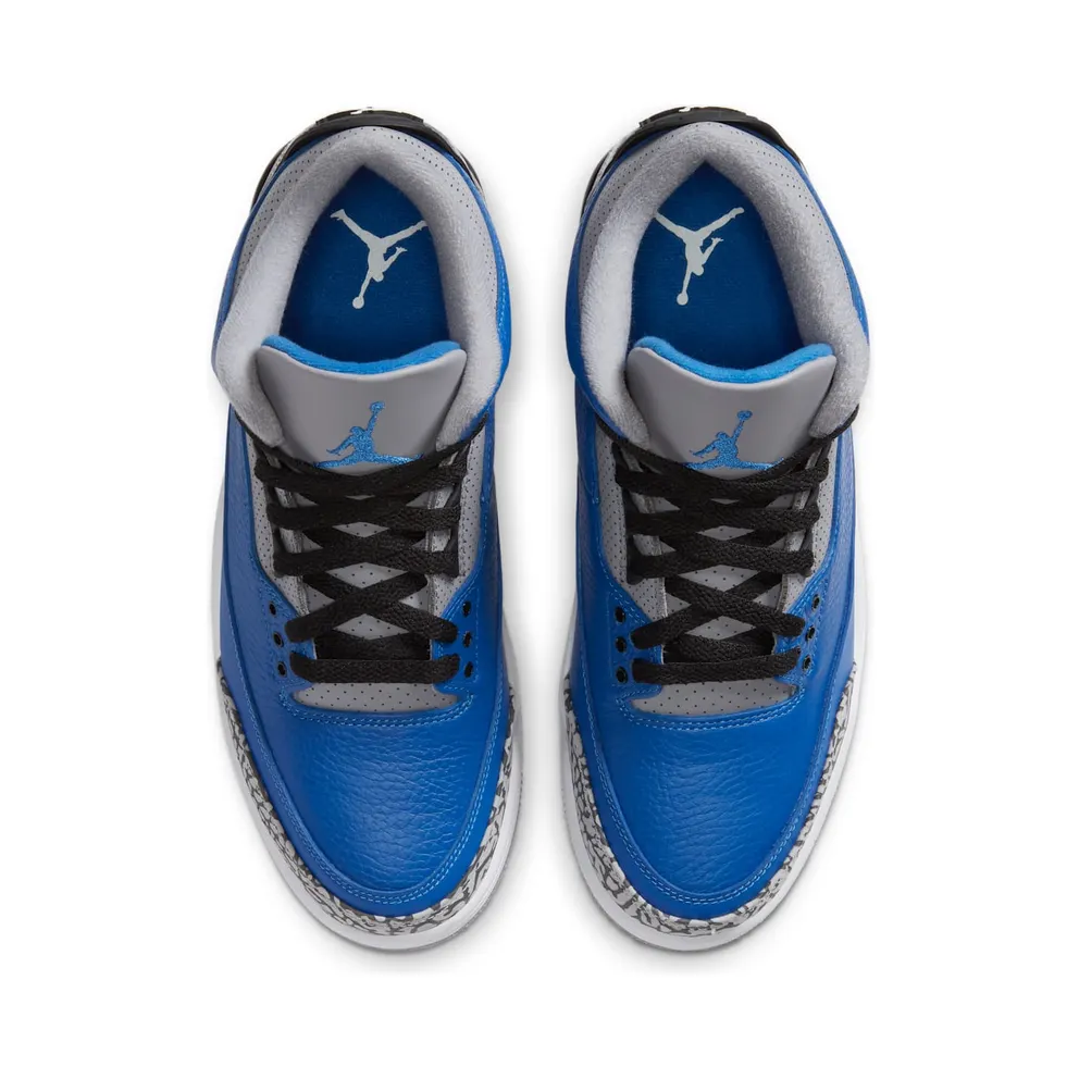 Air Jordan III 3 Retro Varsity Royal Cement (2020) (CT8532-400)