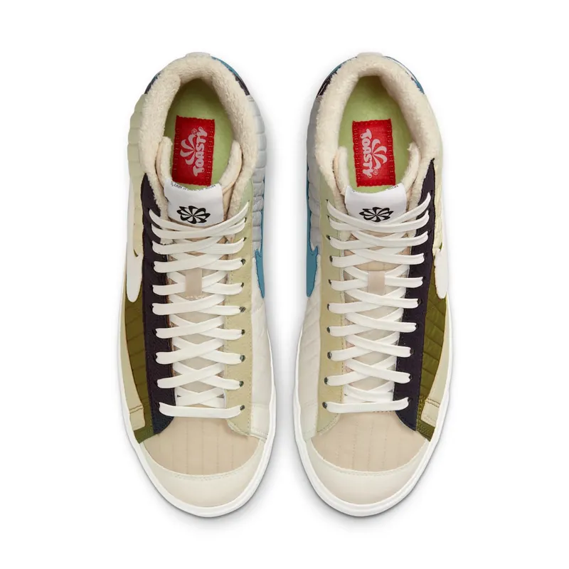 Nike Blazer Mid 77 Premium Toast Sail Quilt – “Rattan / Sail-brown Kelp-cave Purple” (DD8024-200)