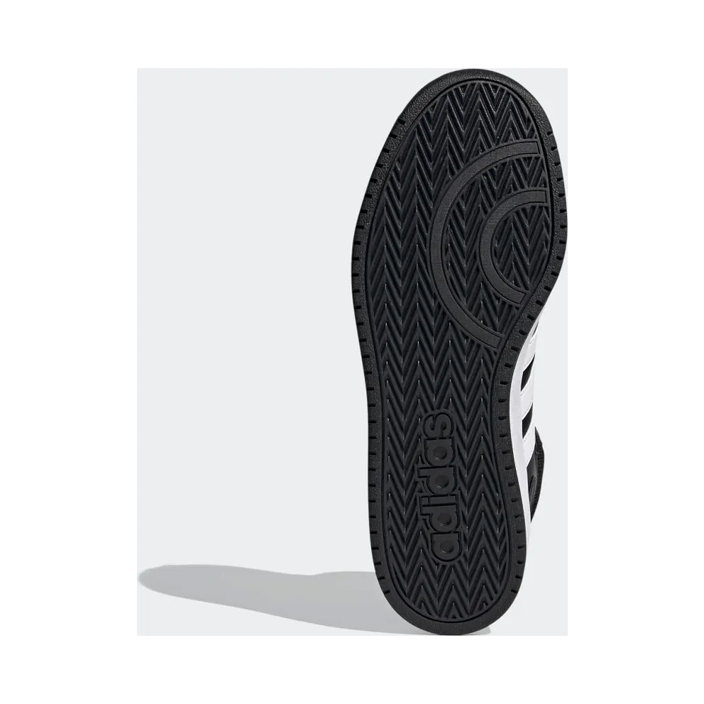 adidas Hoops 2.0 Mid Core Black / Cloud White / Cloud White (FY8618)