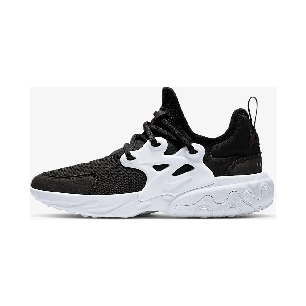 Nike React Presto Black White (GS) Black/Black-White (BQ4002-001)