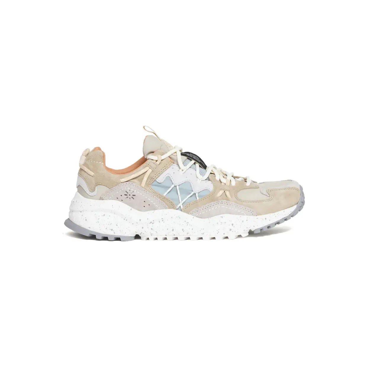 FLOWER MOUNTAIN Yamabushi suède sneakers – Beige (201951105)