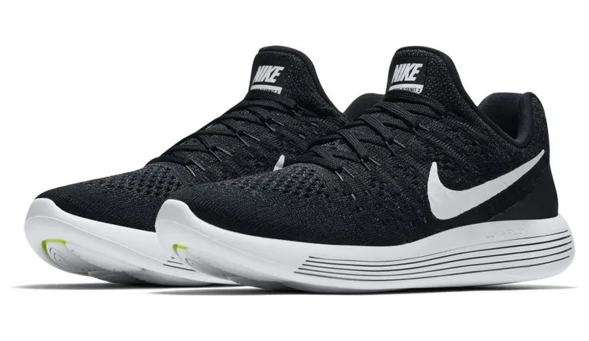 Nike Lunar Epic Flyknit 2 Low Black White (W)