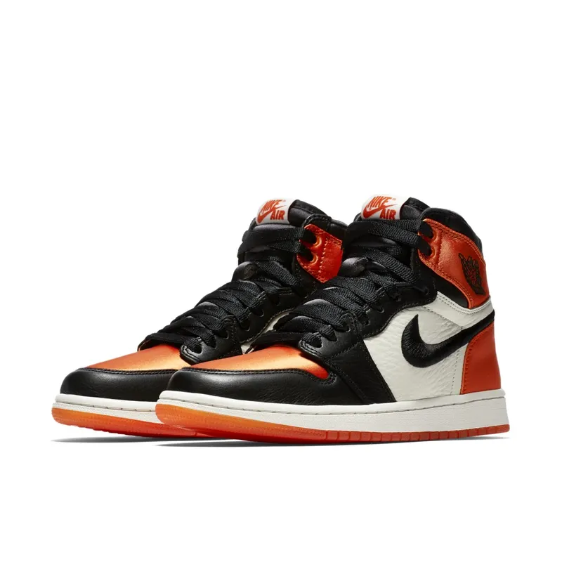 Air Jordan Womens Nike AJ I 1 Retro High OG ‘Satin Shattered Backboard’ (2018) (AV3725-010)