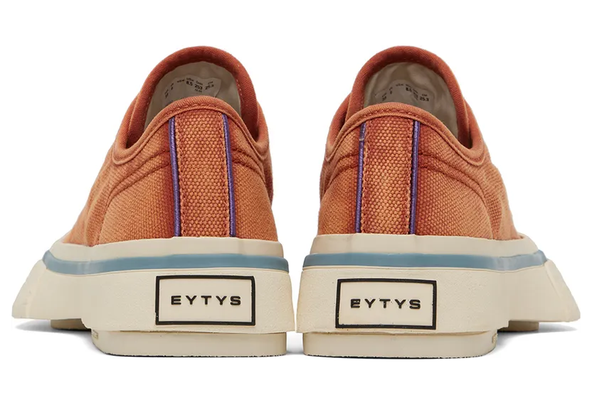 Eytys Orange Laguna Sneakers (F005001) (2)