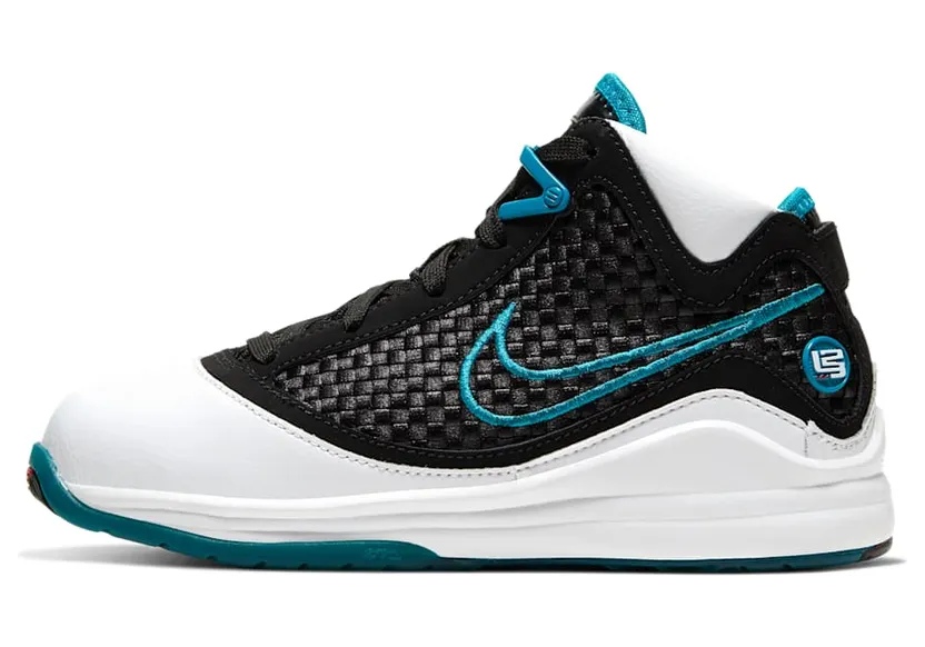 Nike LeBron 7 PS ‘Red Carpet’ White/Black/Glass Blue/Challenge Red (CT3793-100)