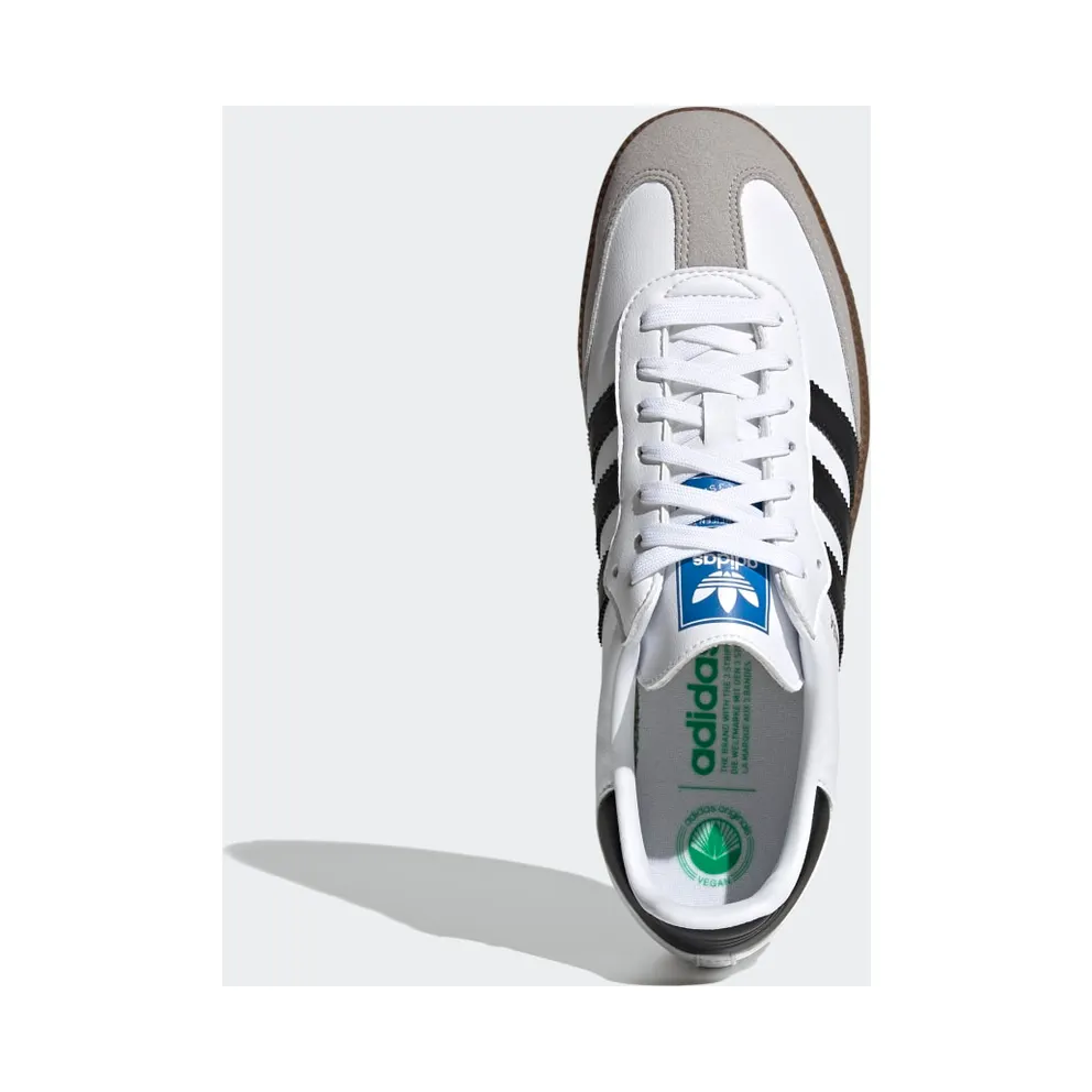 Adidas Samba Vegan Cloud White / Core Black / Gum (H01877)