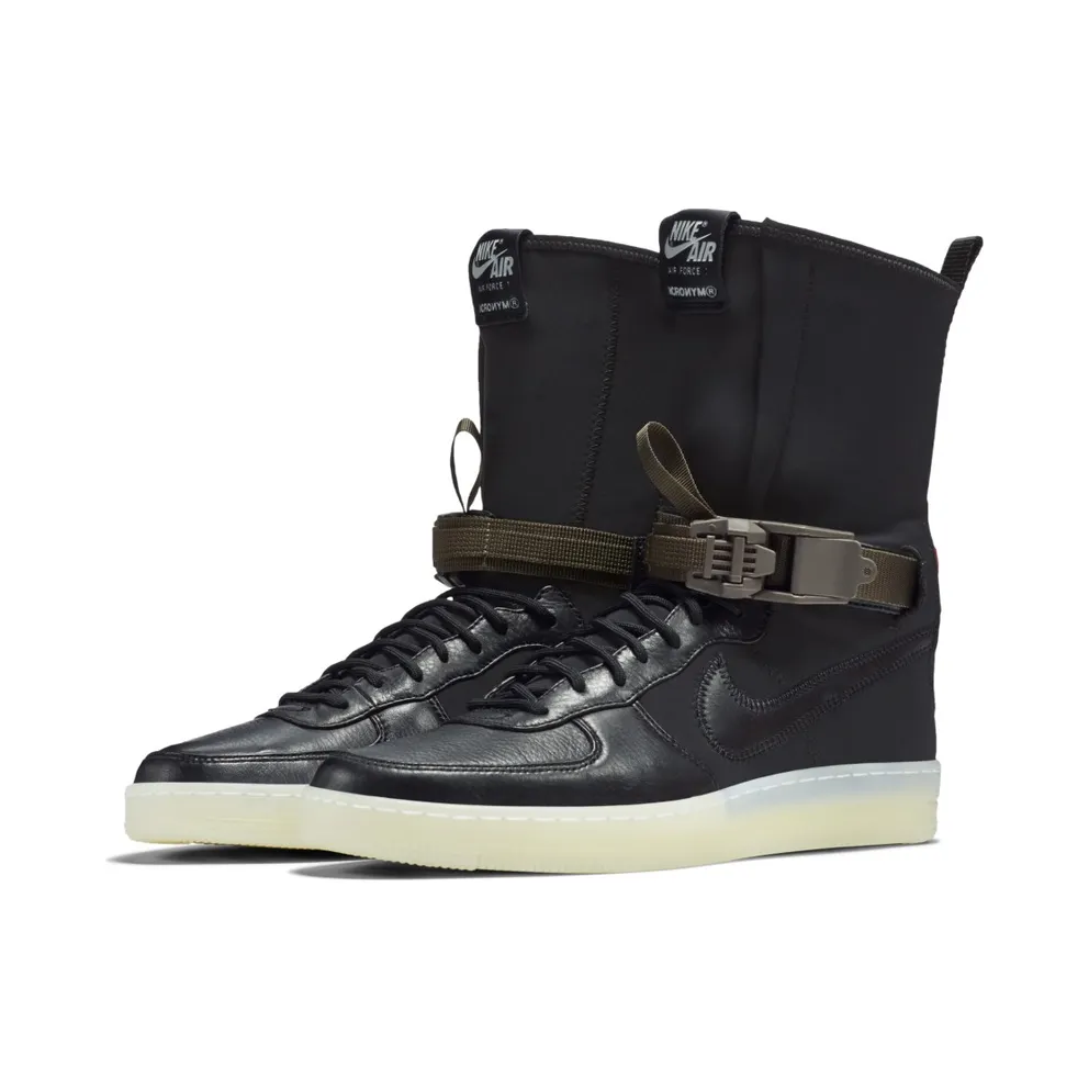 Nike x Acronym Air Force 1 Downtown Black Crimson (649941-006)
