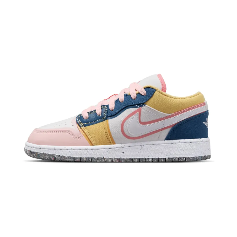 Air Jordan 1 Low SE GS “Multicolor Canvas” (DV1323-100)
