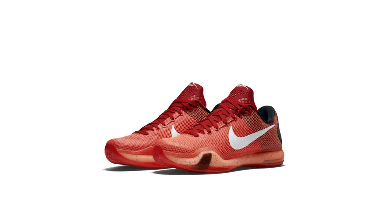 Nike Kobe 10 Hot Lava University Red/White-Bright Crimson-Hot Lava (705317-616)