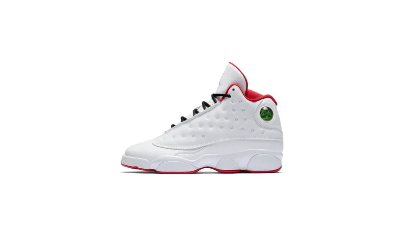 Jordan 13 Retro Alternate History of Flight (GS) White/Metallic Silver-University Red (414574-103)