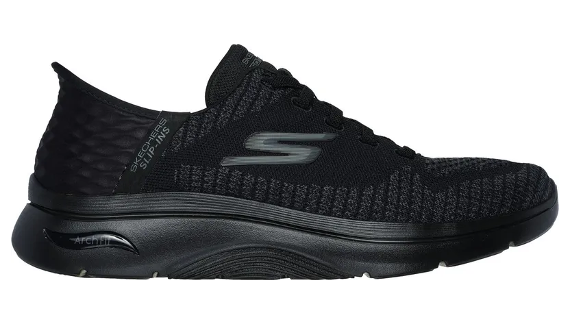 Skechers Slip-ins: GO WALK Arch Fit 2.0 – Grand Sneaker Zwart
