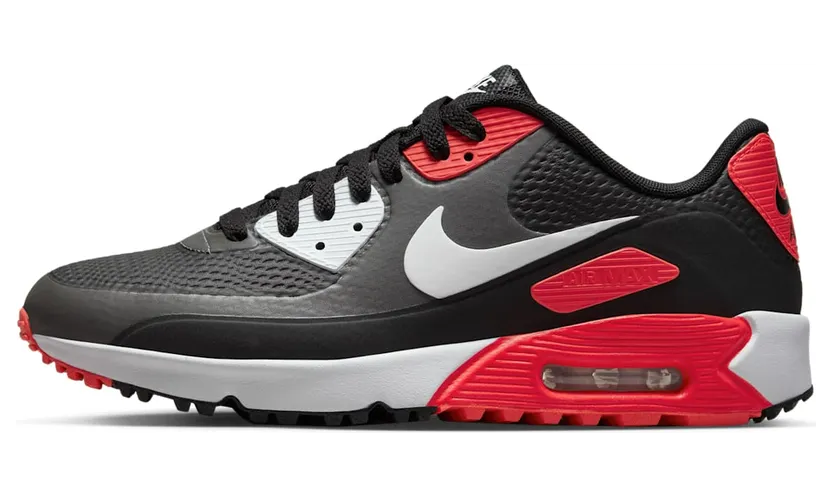 Nike Air Max 90 Golf “Iron Grey Infra Red 23” (CU9978-010)