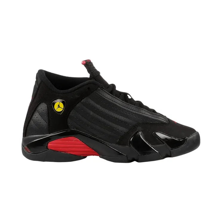 Air Jordan Fourteen Black / Varsity Red / Black (312091-010)