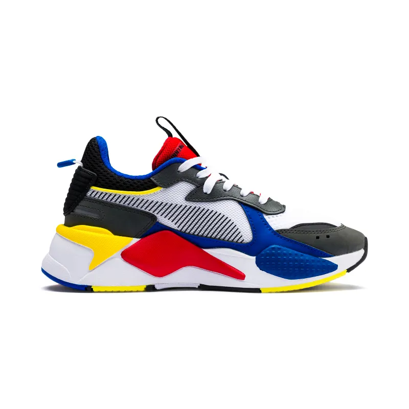 Puma RS-X Toys White (GS) White/Blue-High Risk Red (369628-02)