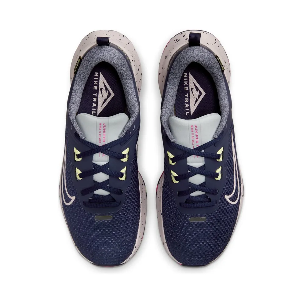Nike Juniper Trail 2 Gore-Tex Purple Ink Wolf Grey Luminous Green Platinum Violet (FB2065-500)