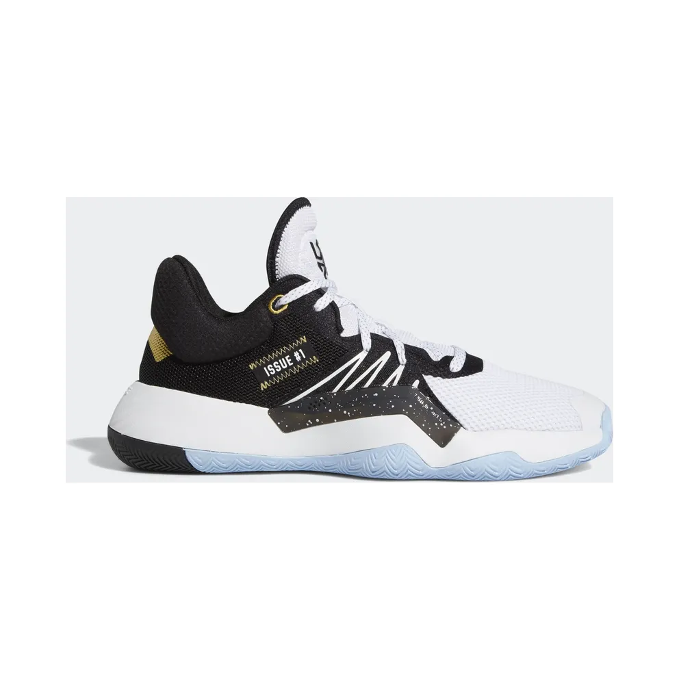 adidas D.O.N. Issue #1 White Black Gold Metallic (EG5670)