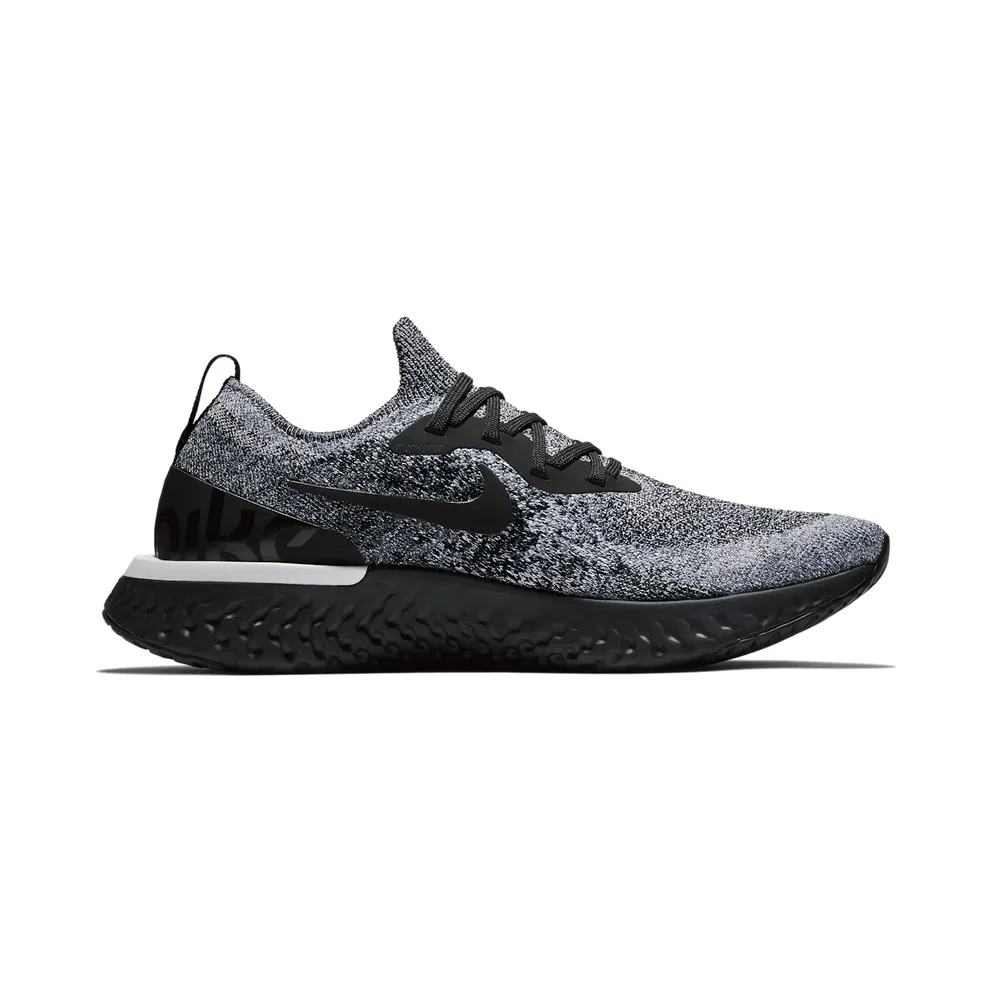 Nike Epic React Flyknit Cookies & Cream Black/Black-White (AQ0067-011)