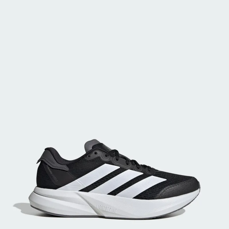 Adidas Duramo Speed 2 Running Shoes Core Black / Cloud White / Grey Five (IH8201)