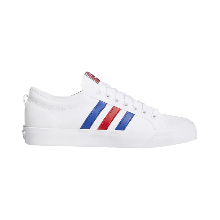 Adidas Nizza ‘White Scarlet Blue’ Cloud White/Scarlet/Royal Blue (FV0657)