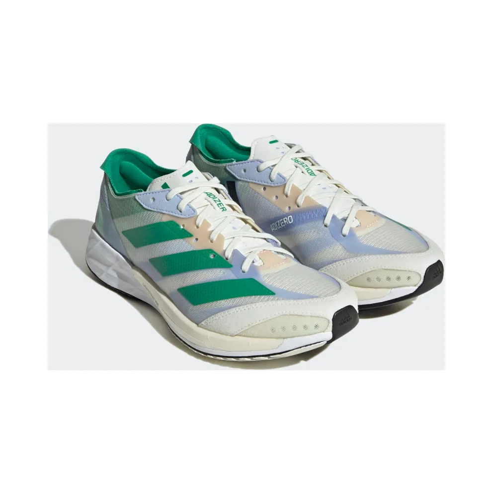 adidas Adizero Adios 7 White Tint / Court Green / Blue Dawn (HQ3692)