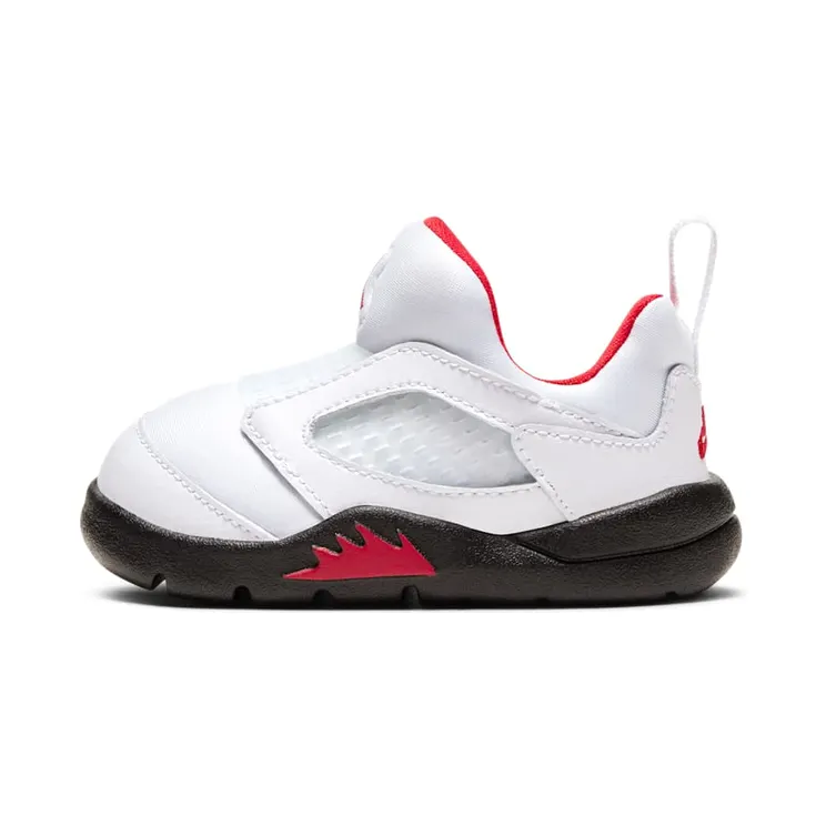 Air Jordan 5 Retro Little Flex TD ‘University Red’ “White / Black / University Red” (CK1228-100)