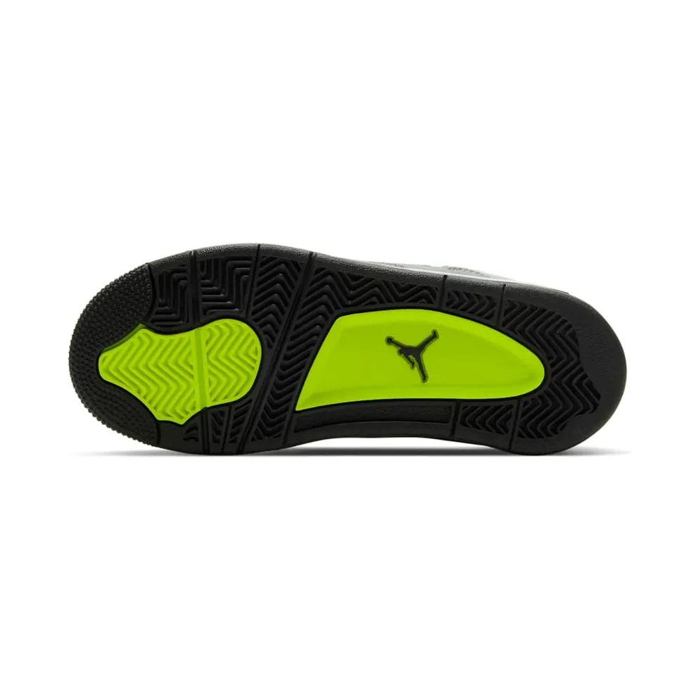 Jordan 4 Retro SE 95 Neon (PS) Cool Grey/Volt-Wolf Grey-Anthracite (CT5344-007)