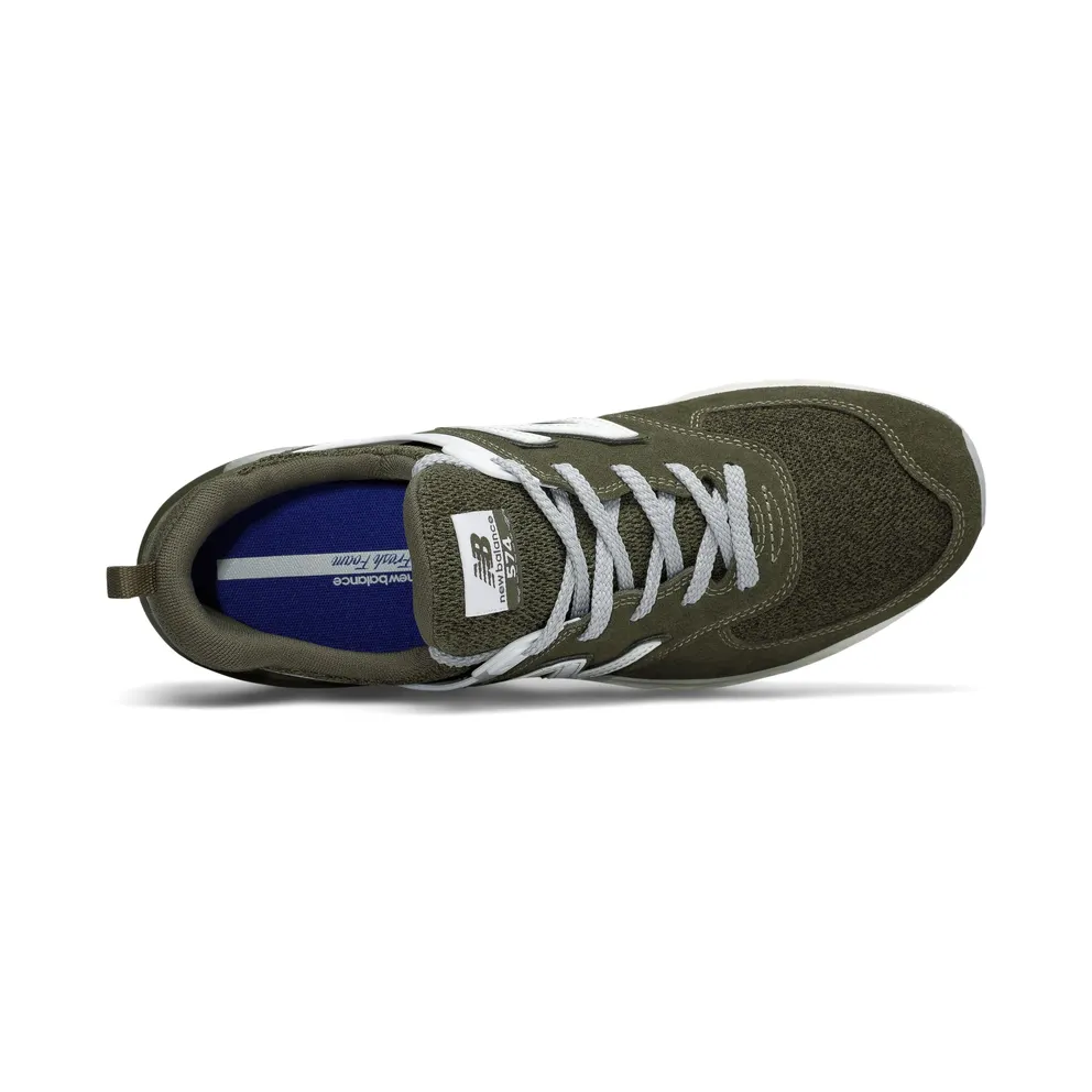 New Balance 574 Sport Green/White Green/White (MS574BM)