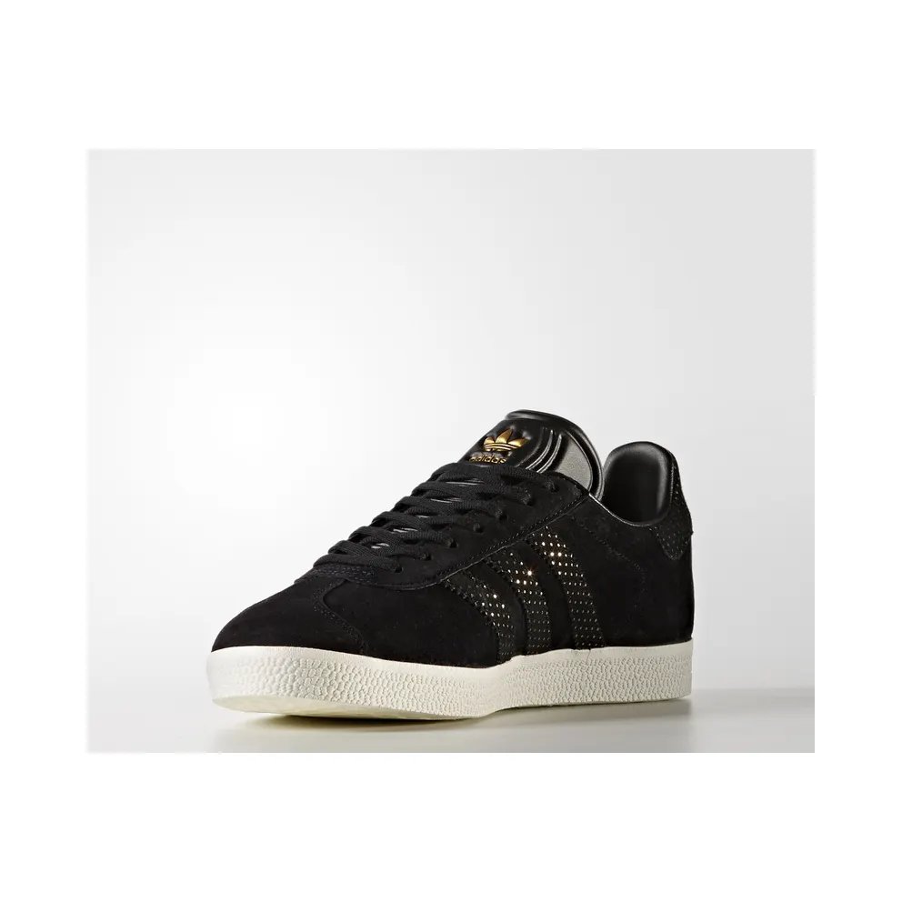 adidas Gazelle Core Black Gold Metallic (W) Core Black/Core Black/Gold Metallic (BY9364)