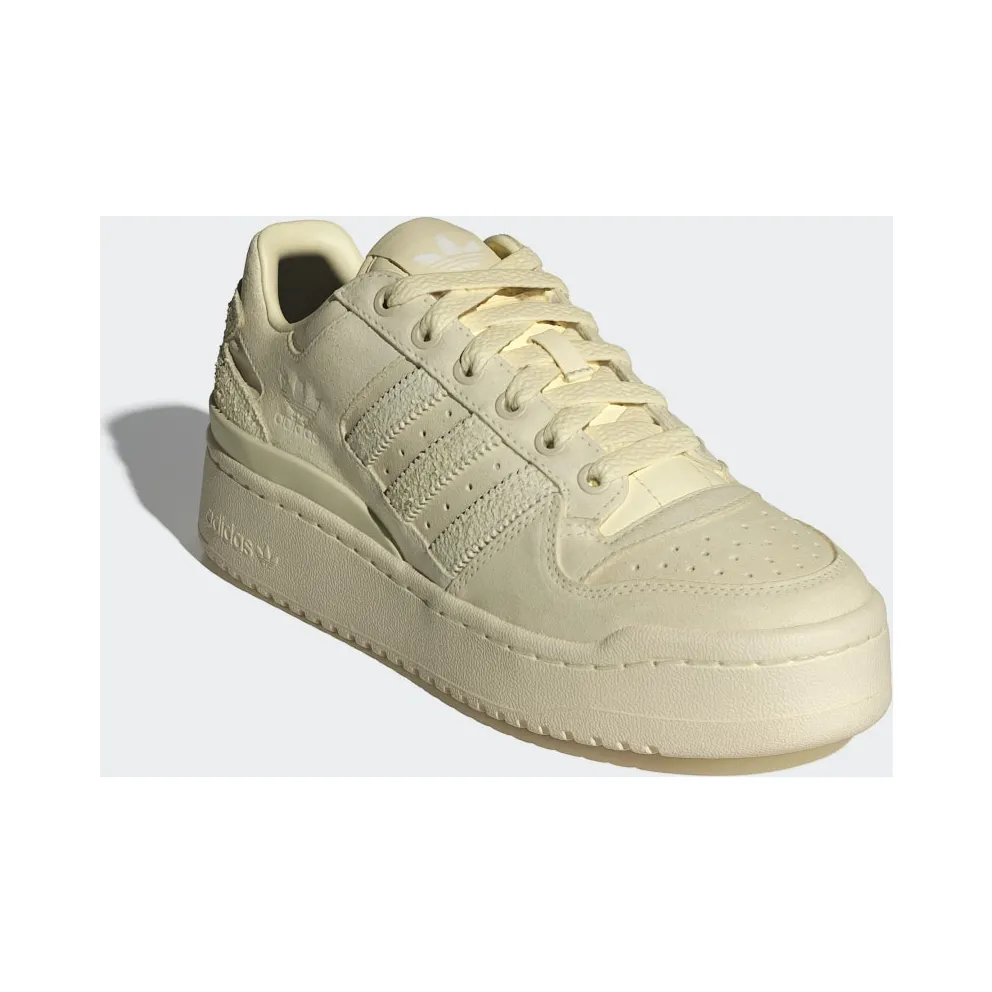 adidas Forum Bold Stripes Shoes Yellow / White / Cloud White (ID3154)