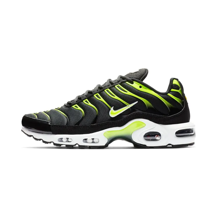 Nike Air Max Plus “Black / White / Platinum Tint / Volt” (852630-037)